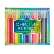 Chroma Blends Watercolor Brush Markers - Set of 18