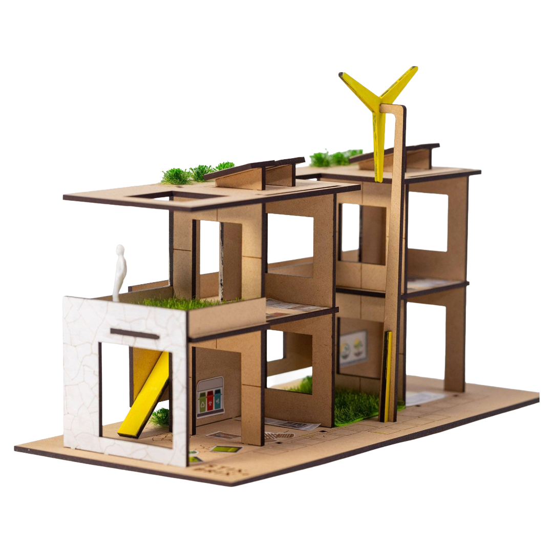 ECO-HOUSE Architectural Model Building Kit