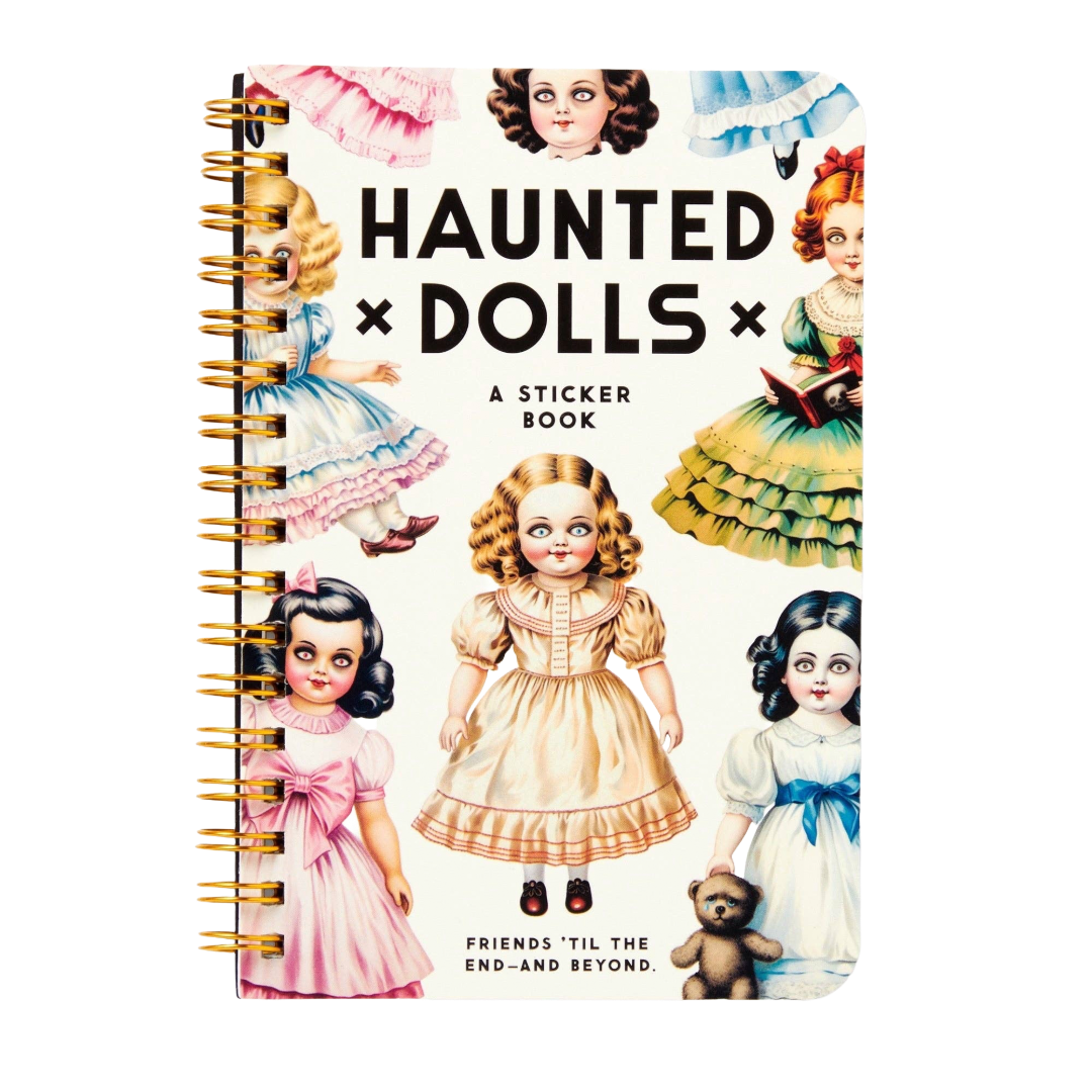 Haunted Dolls Sticker Book