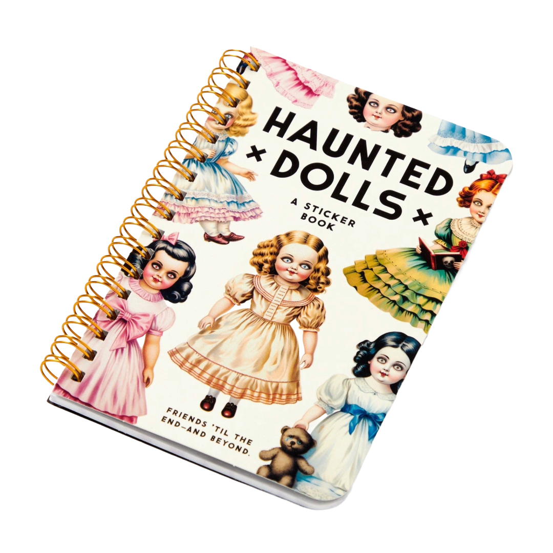 Haunted Dolls Sticker Book