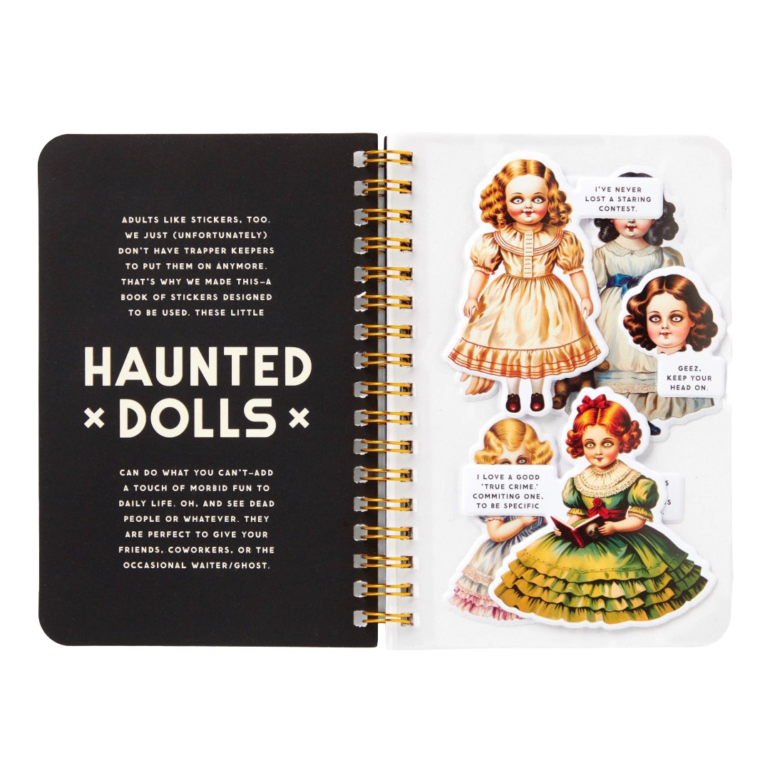 Haunted Dolls Sticker Book