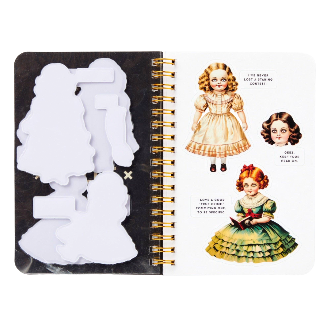 Haunted Dolls Sticker Book