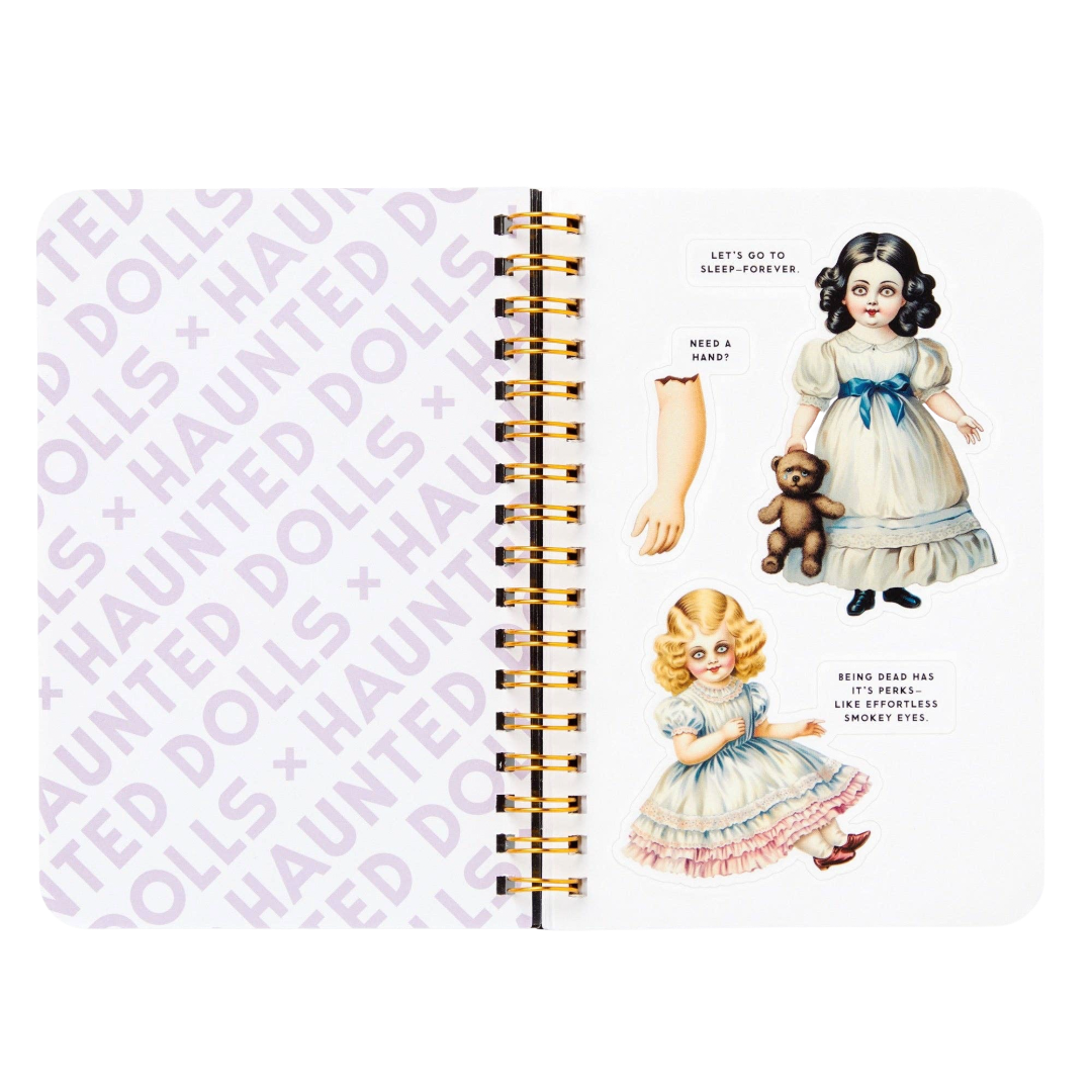 Haunted Dolls Sticker Book