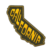 California State Embroidered Iron on Patch