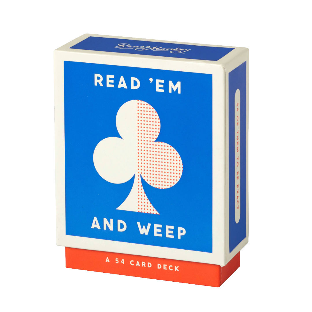 Read Em and Weep Playing Card Set