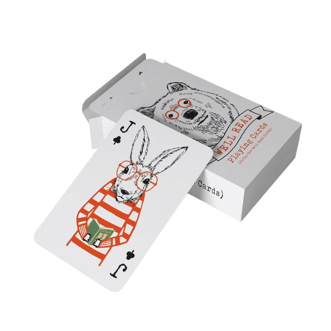 Well Read Playing Cards