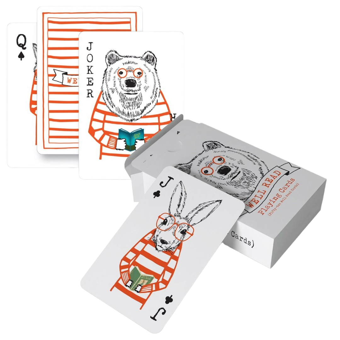 Well Read Playing Cards