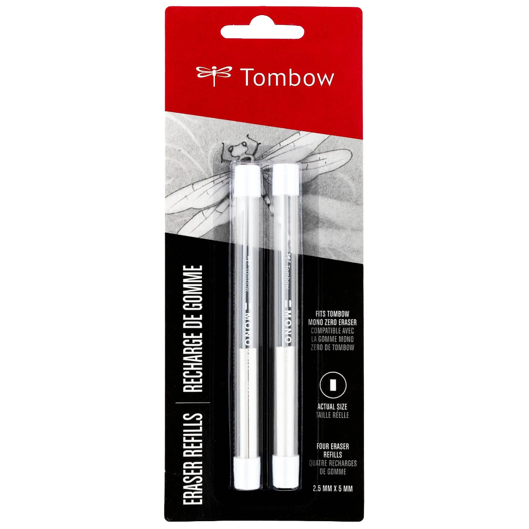 MONO Zero Eraser Refill: Rectangle - 2-Pack