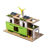 ECO-HOUSE Architectural Model Building Kit