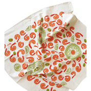 Shrimp Cocktail Screen Print Tea Towel