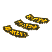 California State Embroidered Iron on Patch
