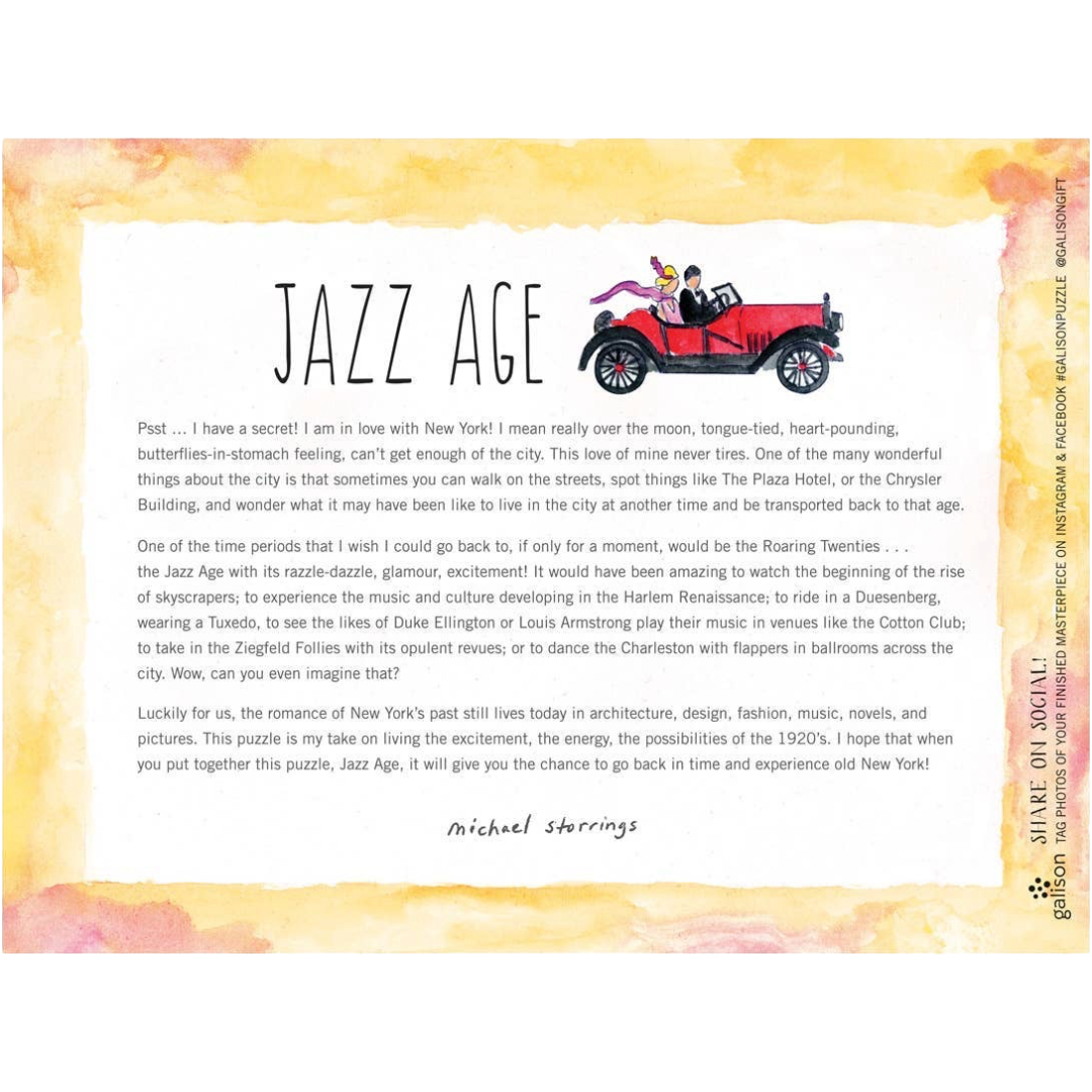 Michael Storrings Jazz Age 1000 Piece Puzzle