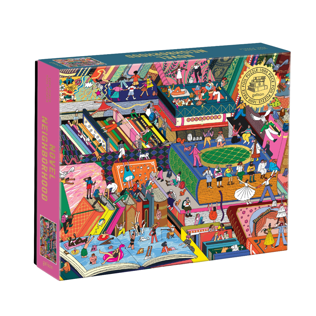 Novel Neighborhood | 1000 Piece Foil Puzzle