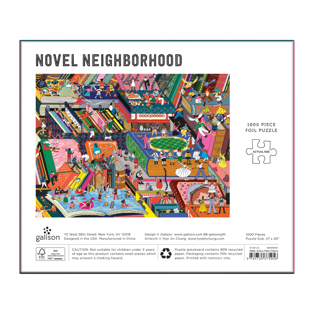 Novel Neighborhood | 1000 Piece Foil Puzzle