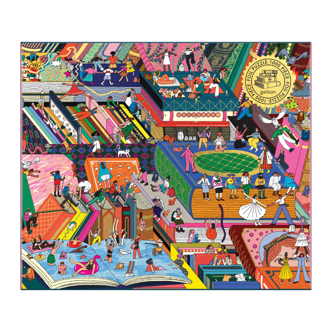 Novel Neighborhood | 1000 Piece Foil Puzzle