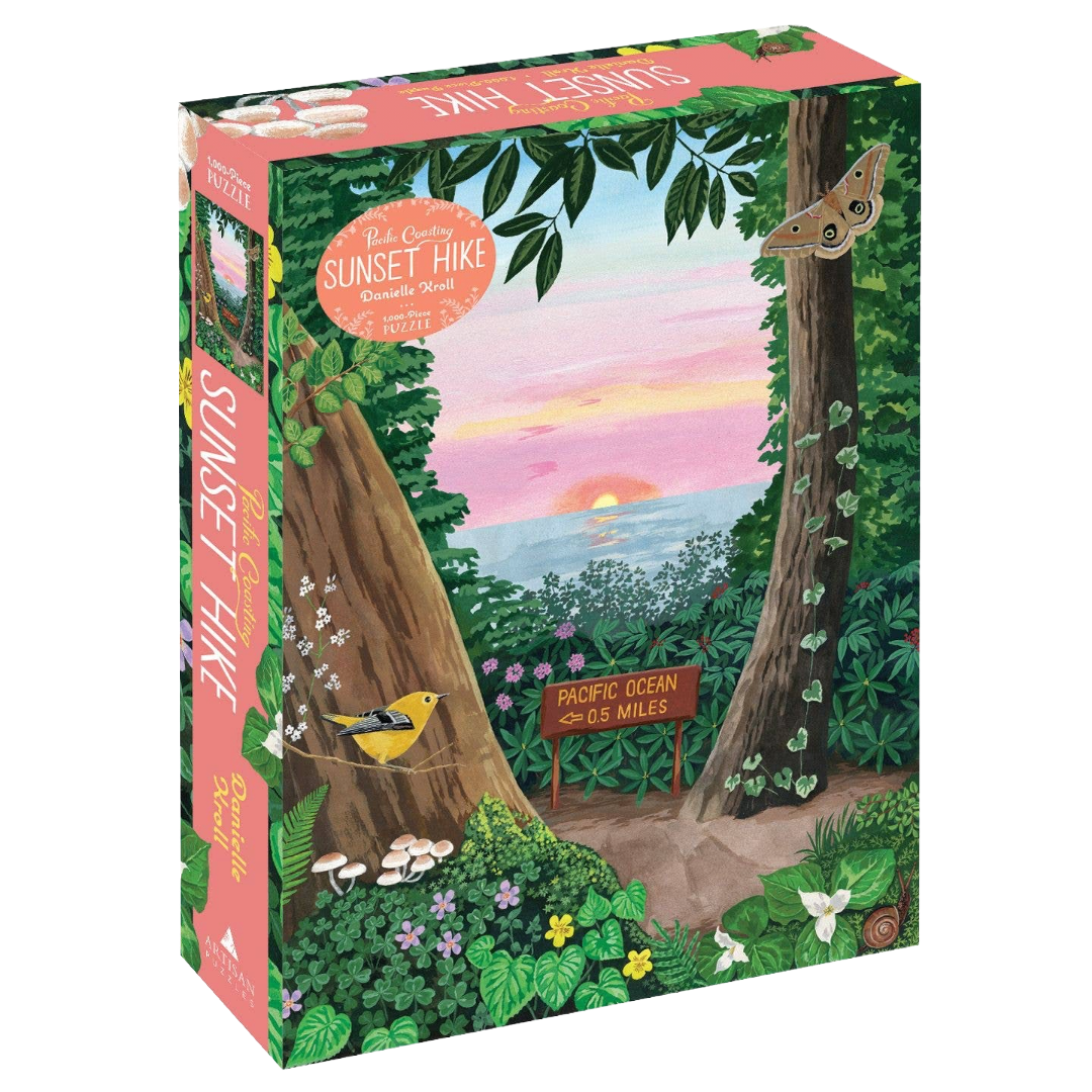 Sunset Hike 1,000-Piece Puzzle: Pacific Coasting