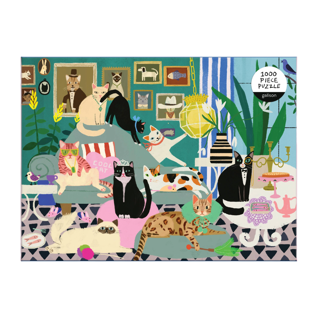Glamour Cats 1000 Piece Puzzle