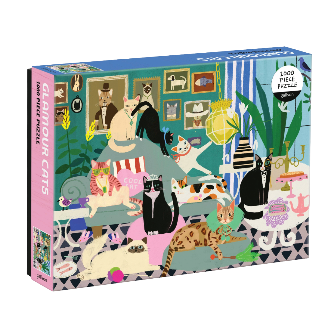 Glamour Cats 1000 Piece Puzzle