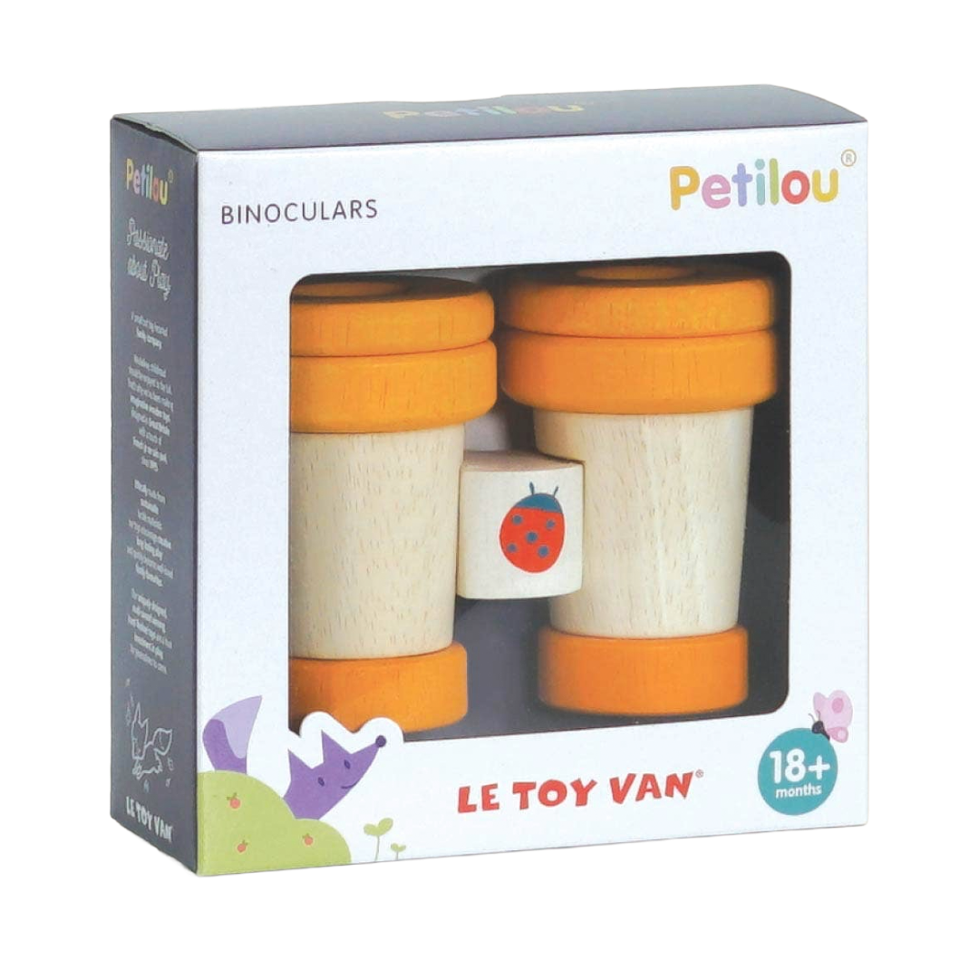 Explorer Kaleidoscope Binoculars - Wooden Toy