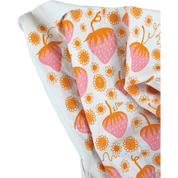 Strawberry Printed Tea Towel