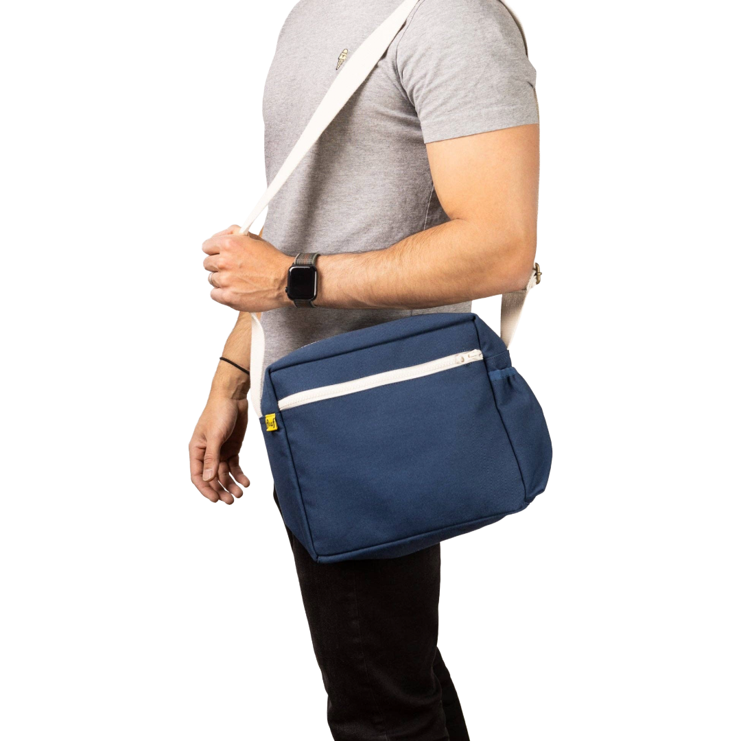 Classic Navy Crossbody Bag