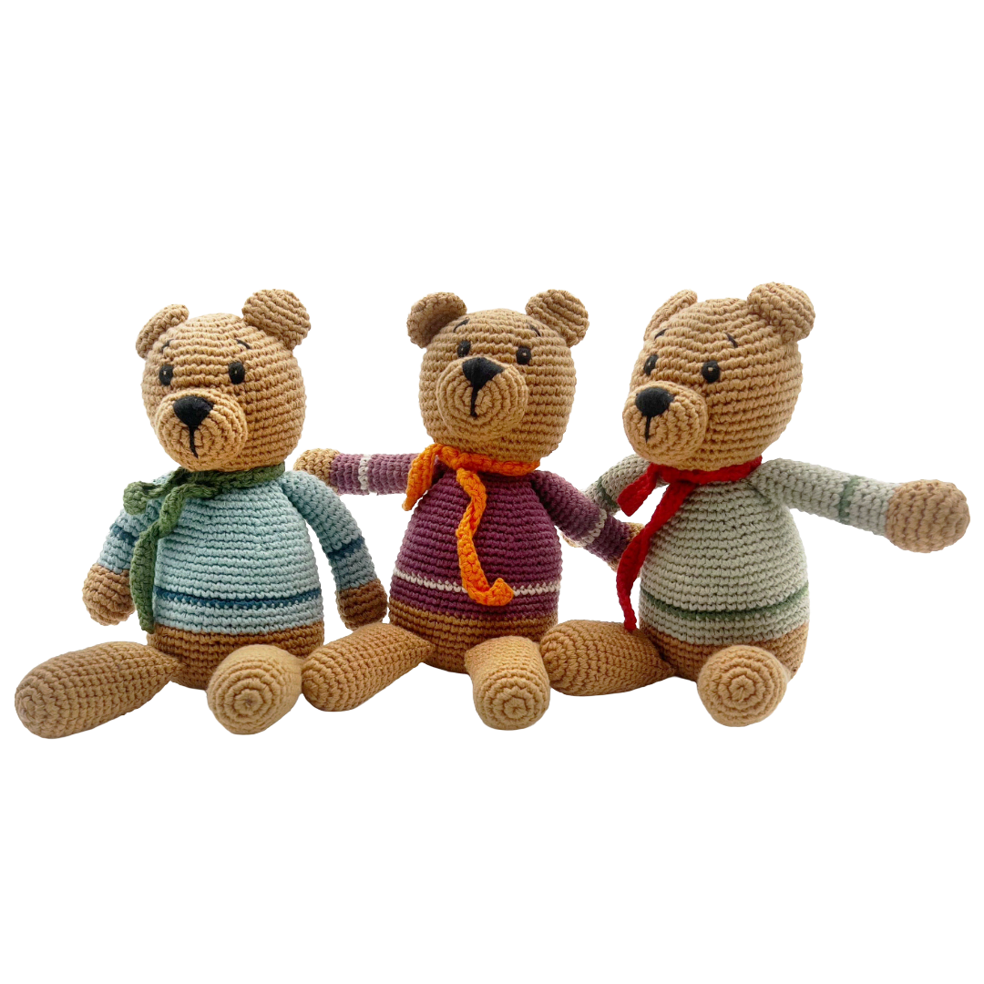 Plush Teddy Bear Stuffed Animal - Duck Egg Bue