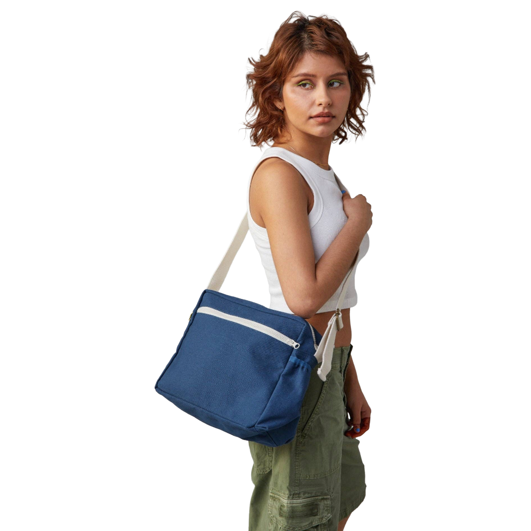 Classic Navy Crossbody Bag