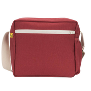 Vintage Burgundy Crossbody Bag
