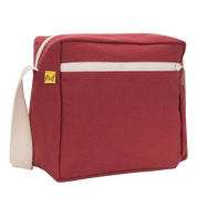 Vintage Burgundy Crossbody Bag