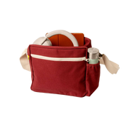 Vintage Burgundy Crossbody Bag