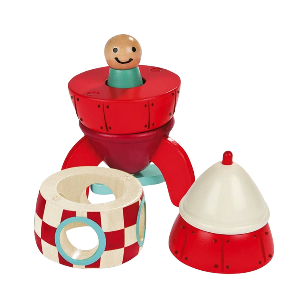 Small Magnetic Rocket