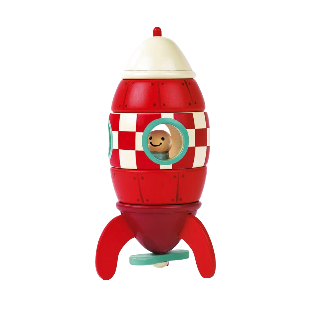 Small Magnetic Rocket