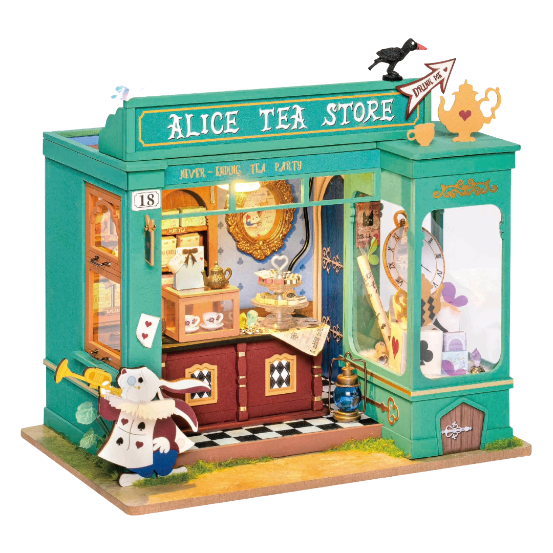 Alice's Tea Store: DIY Miniature House Kit