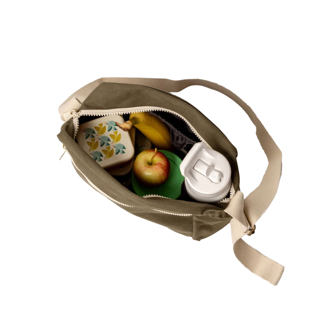 Dark Olive Crossbody Bag