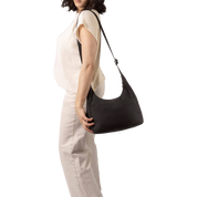 Organic Cotton Satchel Bag - Carbon