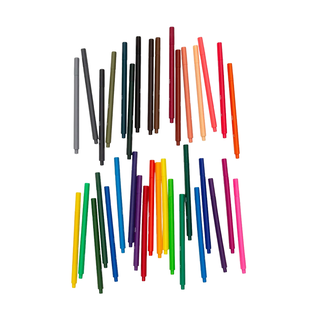 Seriously Fine Felt Tip Markers