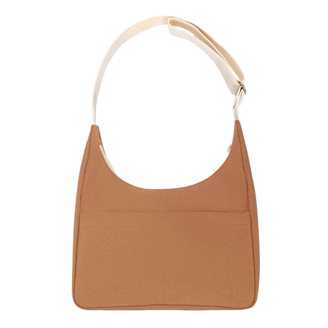 Organic Cotton Satchel Bag - Nutmeg