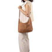Organic Cotton Satchel Bag - Nutmeg