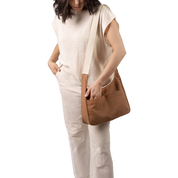 Organic Cotton Satchel Bag - Nutmeg