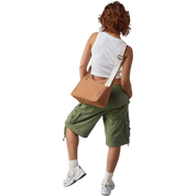 Organic Cotton Satchel Bag - Nutmeg