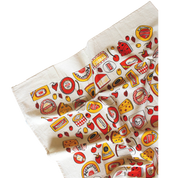 Cheese Shop Screen Printed Tea Towel