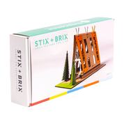 Evergreen Cabin Architectural Model Building Kit