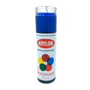 Krylon Spray Paint Prayer Candle