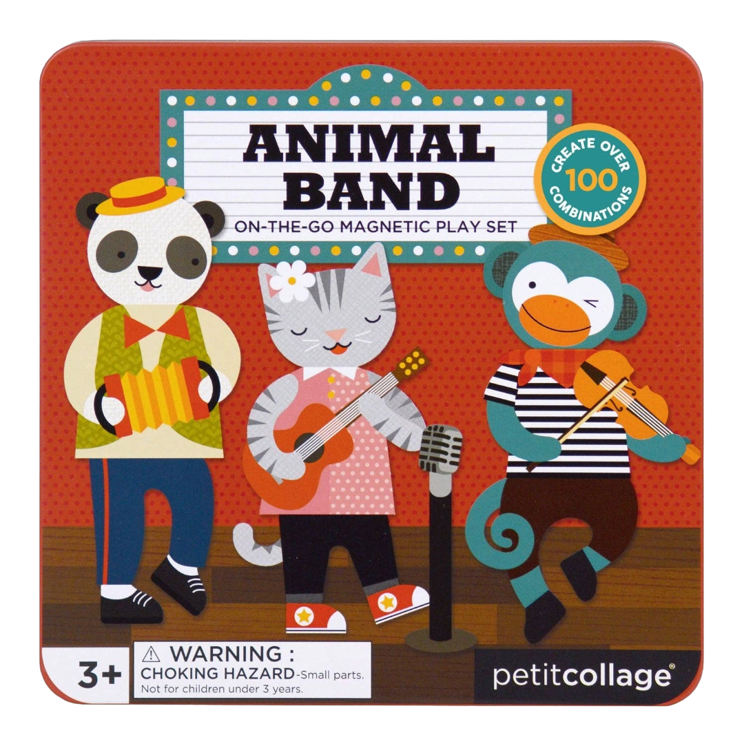 Animal Band On-The-Go Magnetic Play Set