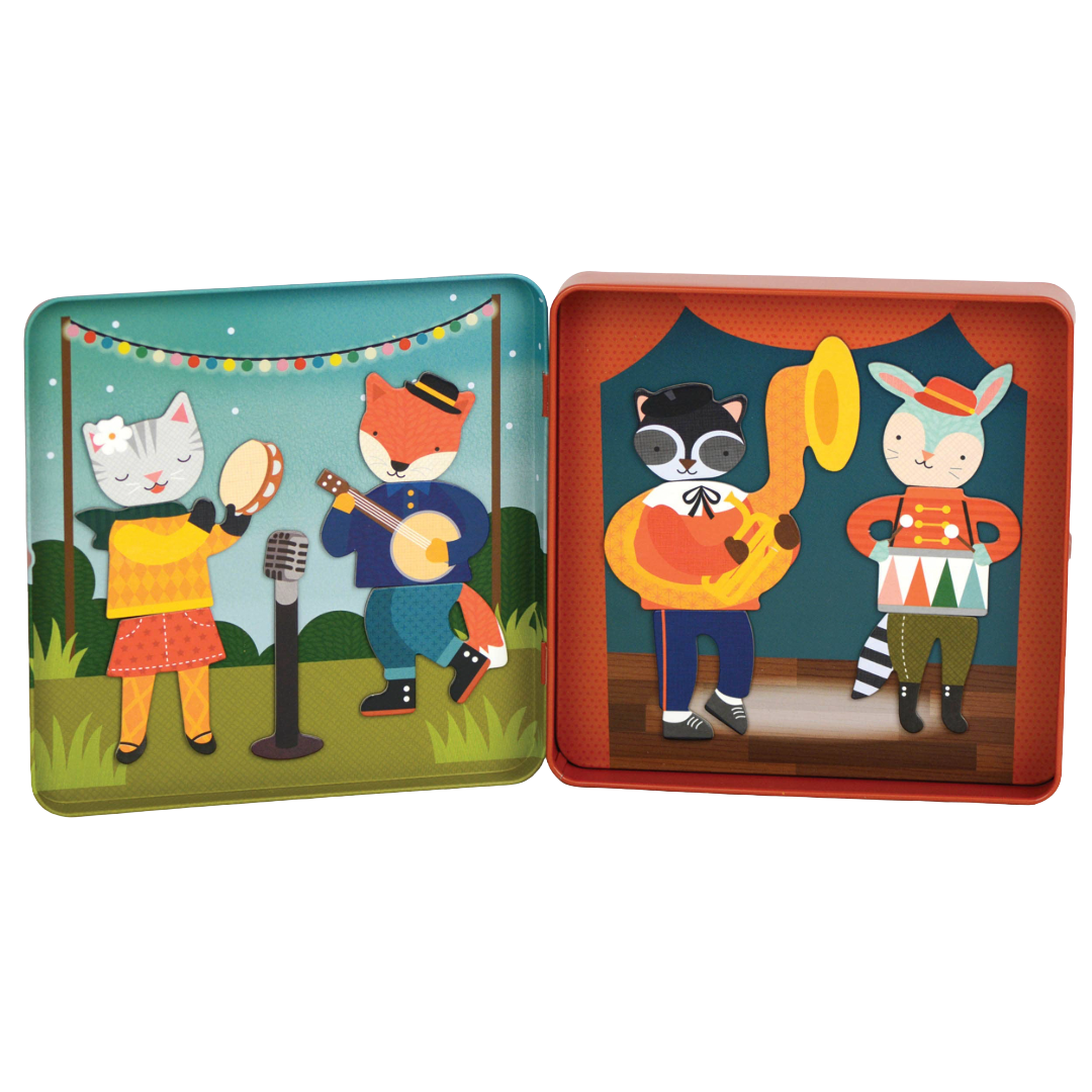 Animal Band On-The-Go Magnetic Play Set
