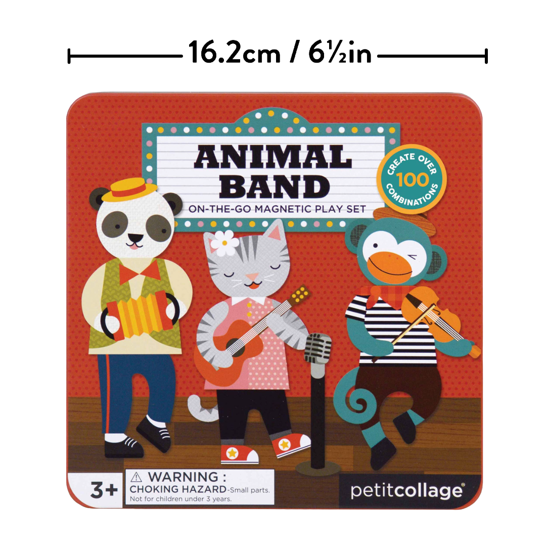 Animal Band On-The-Go Magnetic Play Set