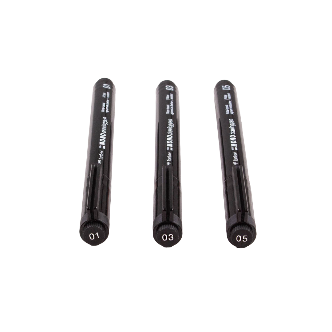 MONO Drawing Pens - 3 Pack