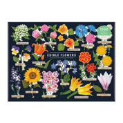 Edible Flowers 1000 Piece Puzzle
