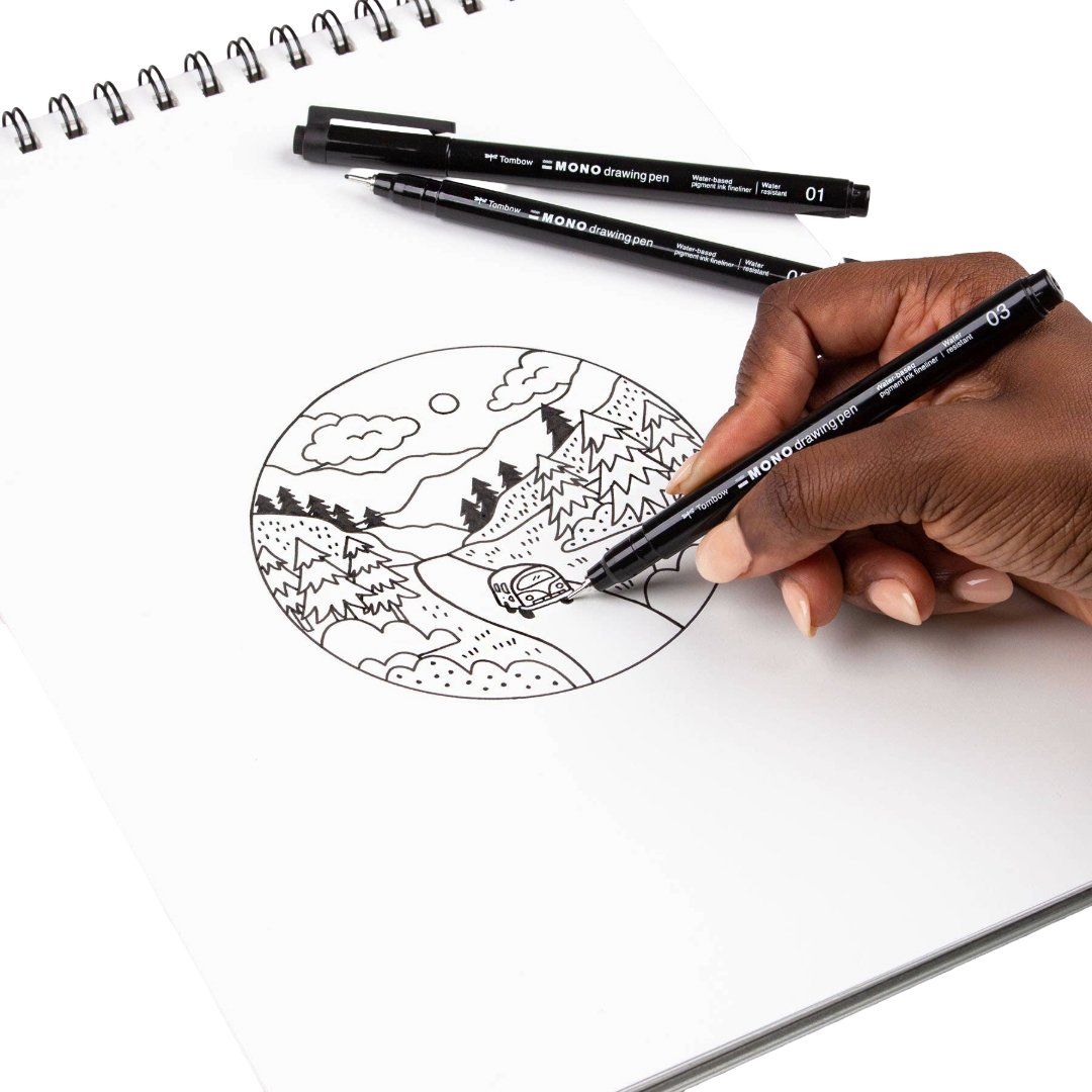 MONO Drawing Pens - 3 Pack