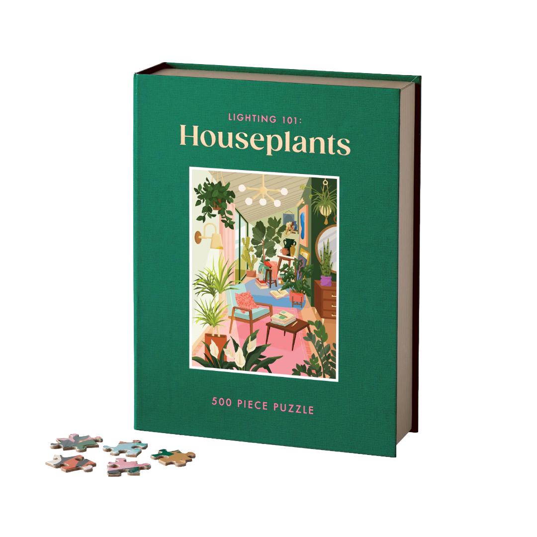 Lighting 101: Houseplants 500 Piece Book Puzzle